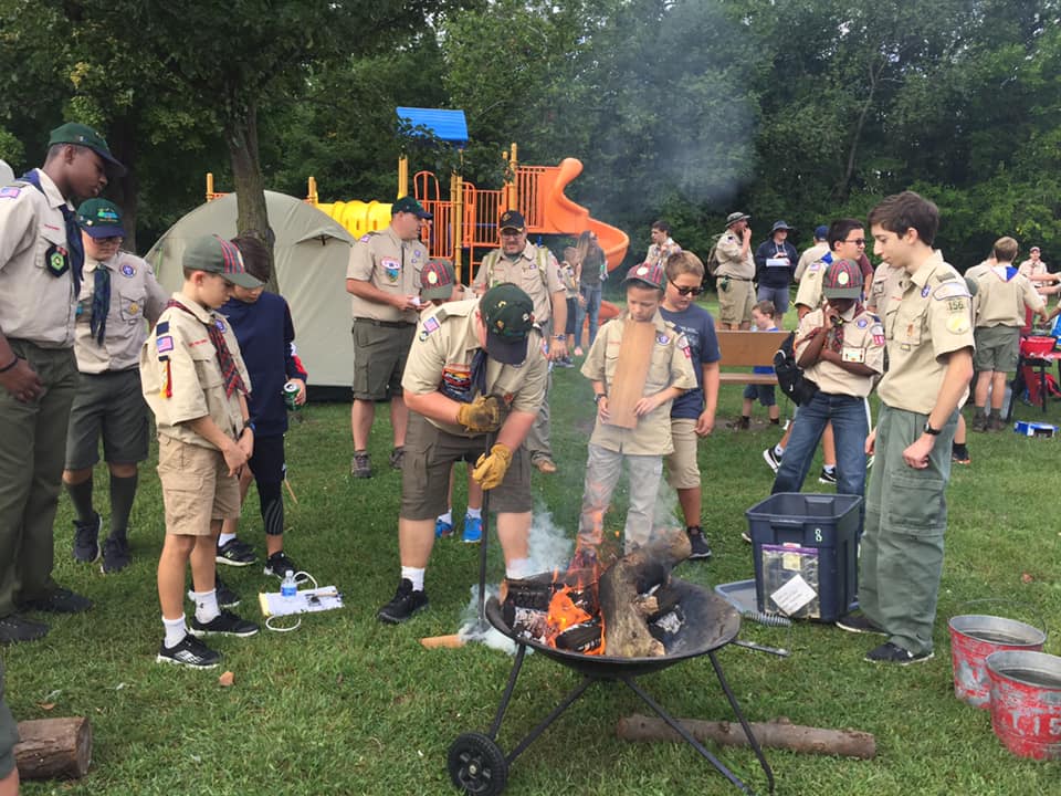 Webelos transition